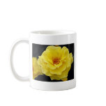 Floribunda, yellow White flowers Coffee Mug