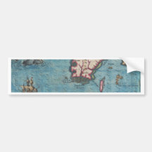 Florida and Cuba Bumper Stickers