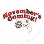 Florida Anti ObamaCare – November’s Coming! Sticker