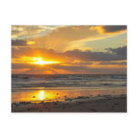 Florida Beach Scenic Sunrise Mug Postcard