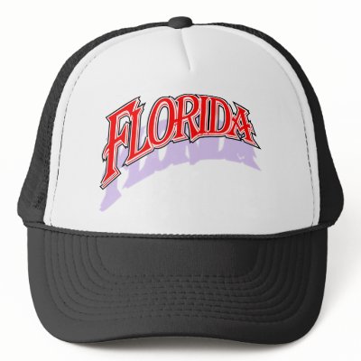 Florida caps cap mesh hats by Duncan_Reed
