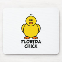 Florida Chick Mouse Mat