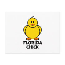 Florida Chick Postcard