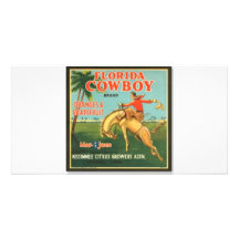 Florida Cowboy Photo Card