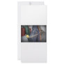 Florida fishing boat net closeup, faded version custom rack card