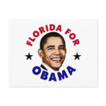 Florida For Obama Post Card