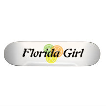 Florida Girl Citrus Girl's Skateboard