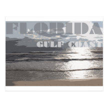 Florida Gulf Coast Post Card