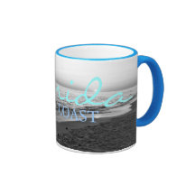 FLORIDA GULF COAST SUNSET Black / White Mug