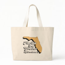 Florida is a Grower. Not a Shower Canvas Bags