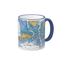 Florida Keys, Matecumbe Key Nautical Chart Mug