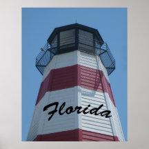 Florida Lighthouse Poster