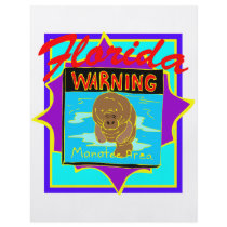 Florida Manatee Area #0011 Personalized Flyer