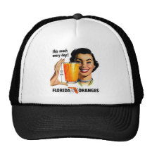 Florida Orange Juice Hat
