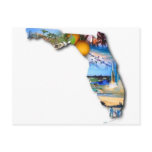 FLORIDA PICTURE DESIGN POSTCARDS