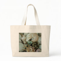 Florida Sea Shells Canvas Bag