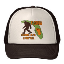 Florida Skunk Ape Spotter Mesh Hats