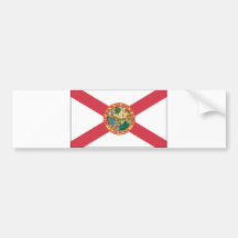 Florida State Flag Bumper Stickers