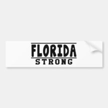 Florida Strong Designs Bumper Sticker