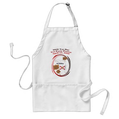 Florida Tax Day Tea Party Protest Aprons by 4westies