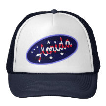 Florida USA embroidered effect hat