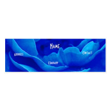 Florist - Blue Rose Business Card Templates