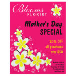 Florist Floral Flower Frangipani Flyer