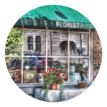 Florist - Florist Round Stickers