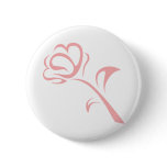Florist Logo in Swish Drawing Style Buttons