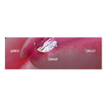 Florist - Pink Rose Business Card