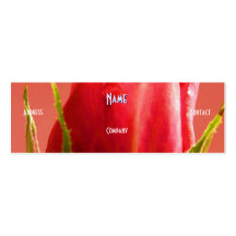 Florist - Pink Rose Business Card Template
