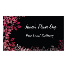 Florist Shop business card