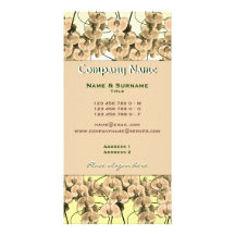 Florists, gardeners, landscapers, spa, spa's photo card template