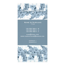 Florists, gardeners, spa's - blue orchids template