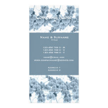 Florists, gardeners, spa's - blue orchids template photo cards