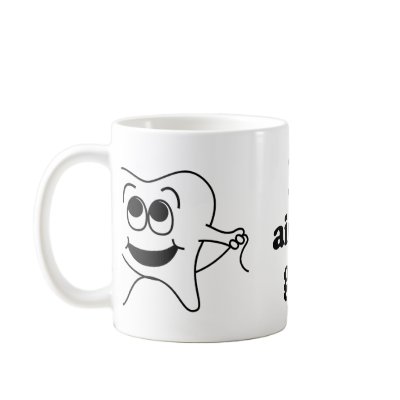 Flossin' ain't just for gangstas (BIG) Coffee Mugs by TheLeafDesignCo