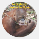 Flossing Teeth Dental Care stickers
