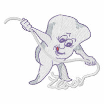 Flossing Tooth