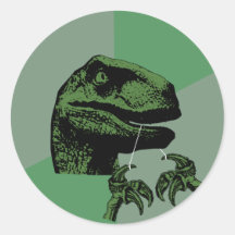 Flossoraptor Philosoraptor Sticker