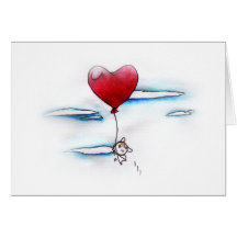 "Flotteur sur…" Carte pour notes