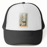 Flour Bakery Vintage Food Ad Art Mesh Hat