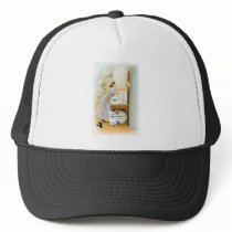 Flour Bakery Vintage Food Ad Art Mesh Hat