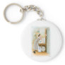 Flour Bakery Vintage Food Ad Art Key Chains