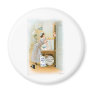 Flour Bakery Vintage Food Ad Art Fridge Magnet