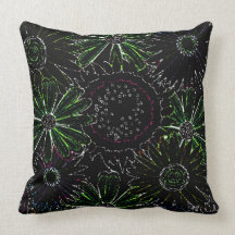 Flower American Mojo Pillow/Cushion