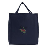 Flower and Dragonfly embroidered bags