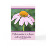 Flower and Smiles Card