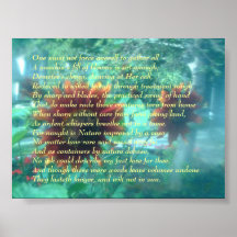 Flower and Sonnet Posters