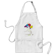 flower apron