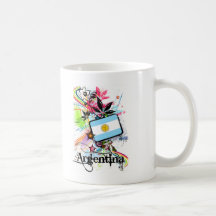 Flower Argentina Mugs